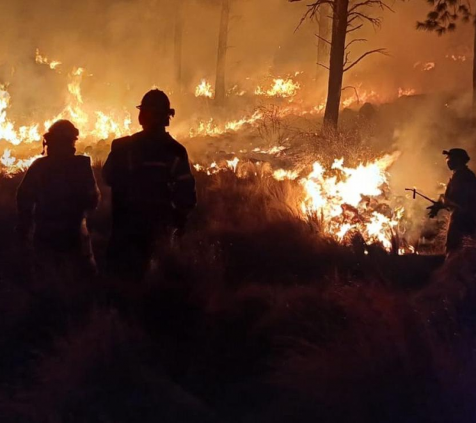 Sigue la situación extrema por los incendios en Córdoba